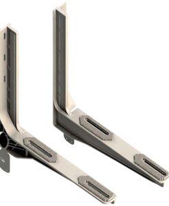 Juego soportes anticorrosión medianos metaloplástico SOPORTESC 500mm
