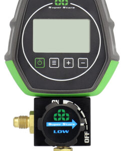 Analizador digital de 1 válvula antichoque de baja SUPER STARS ST-168DL con hasta 90 refrigerantes