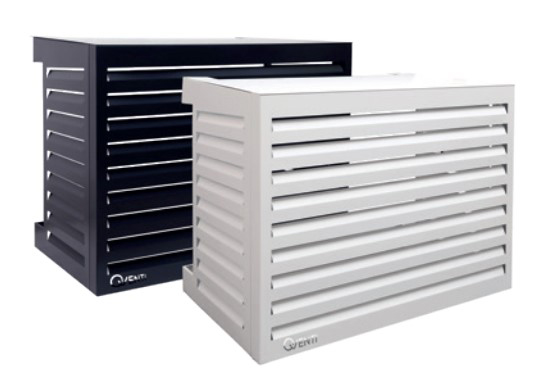 Carcasa base decorativa color blanco 130x115x65 cm