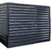 Carcasa base decorativa color antracita 150x125x75 cm