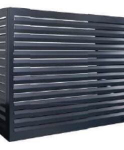 Carcasa base decorativa color antracita 150x125x75 cm