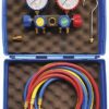 Maleta de Analizador de 4 vías ESC-2000/4 para R410A con juego de 3 mangueras incluído