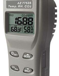 Medidor combinado temperatura, humedad y CO2 digital AZ535
