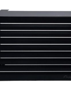 Carcasa base decorativa color negro 100x75x50 cm
