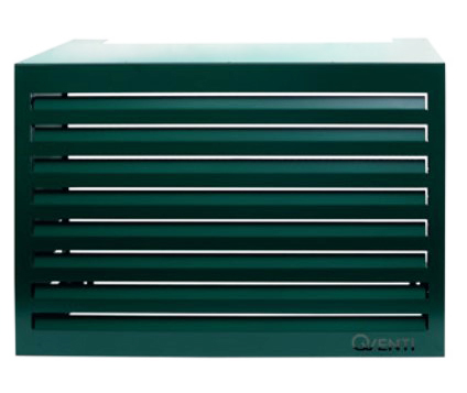 Carcasa base decorativa color verde 100x75x50 cm
