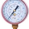 Manómetro vertical alta de 1/8" NPT para R134a y R404A Ø63mm
