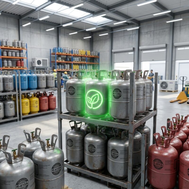 Crisis y evolución de los gases refrigerantes