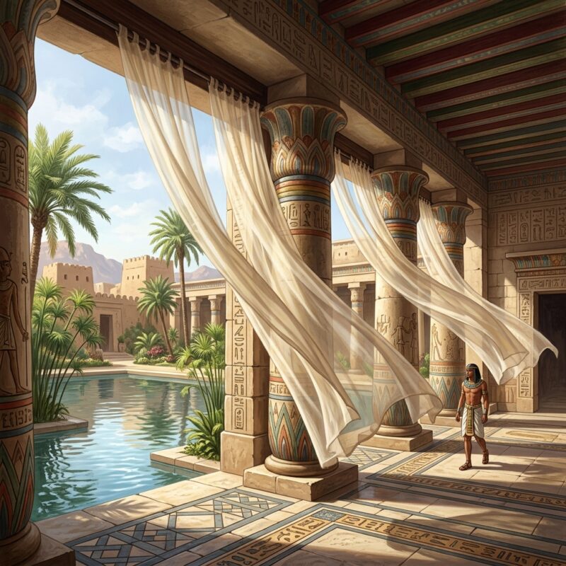 Historia de la climatización egipcia